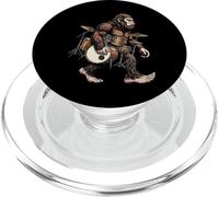 Funny Bigfoot Carrying Drum Set Sasquatch Drummer Musician PopSockets PopGrip for MagSafe