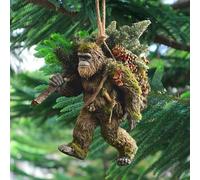 Funny Bigfoot Christmas Ornament, Myth Meets Holiday Magic, 2026 Wildlife Wonders Collection, 2D Acrylic Bigfoot Holiday Decor, for Christmas Tree, Cabin, Office (E)