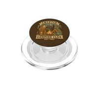 Funny Bigfoot Cryptid Camping Club PopSockets PopGrip for MagSafe