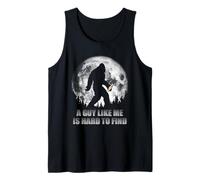 Funny Bigfoot Drinking Beer A Guy Like Me is Hard to Find Tank Top