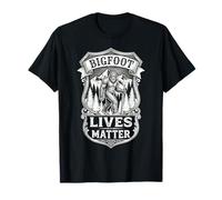 Funny Bigfoot Quotes Squatch Lives Matter T-Shirt