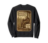 Funny Bigfoot Retirement Coming Soon Sasquatch Relaxing Sweatshirt