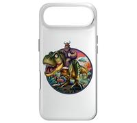 Funny Bigfoot Riding Dinosaur T-Rex: Hilarious Sasquatch Case for iPhone Air