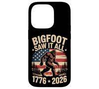 Funny Bigfoot Saw It All 1776 2026 America 250th Anniversary Case for iPhone 14 Pro
