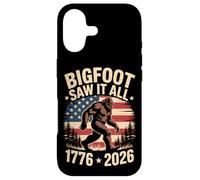Funny Bigfoot Saw It All 1776 2026 America 250th Anniversary Case for iPhone 17