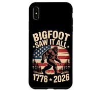Funny Bigfoot Saw It All 1776 2026 America 250th Anniversary Case for iPhone XS Max