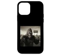 Funny Bigfoot Selfie UFOs UAP Encounter Area 51 Visitor Case for iPhone 12 mini