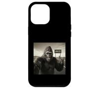 Funny Bigfoot Selfie UFOs UAP Encounter Area 51 Visitor Case for iPhone 12 Pro Max