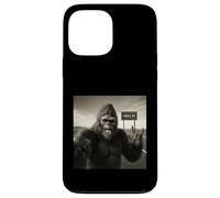 Funny Bigfoot Selfie UFOs UAP Encounter Area 51 Visitor Case for iPhone 13 Pro Max