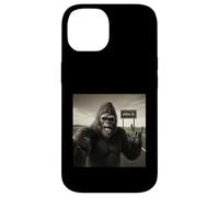 Funny Bigfoot Selfie UFOs UAP Encounter Area 51 Visitor Case for iPhone 14
