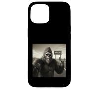 Funny Bigfoot Selfie UFOs UAP Encounter Area 51 Visitor Case for iPhone 15