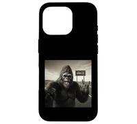 Funny Bigfoot Selfie UFOs UAP Encounter Area 51 Visitor Case for iPhone 16 Pro