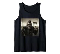 Funny Bigfoot Selfie UFOs UAP Encounter Area 51 Visitor Tank Top
