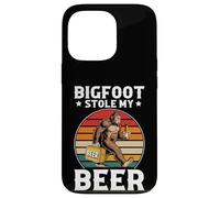 Funny Bigfoot Stole My Beer Case for iPhone 13 Pro