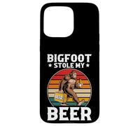 Funny Bigfoot Stole My Beer Case for iPhone 15 Pro Max