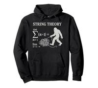 Funny Bigfoot String Theory Math Joke Pullover Hoodie