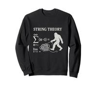 Funny Bigfoot String Theory Math Joke Sweatshirt