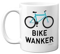Funny Bike Gifts Mug - Bike W**ker - Rude Funny Christmas for Men Women, Cyclist Mugs Coffee Tea Cup, Novelty Joke Rude Birthday Gift, 11oz Dishwasher and Microwave Safe