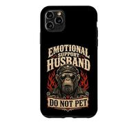 Funny Biker Gorilla Husband Humor Portrait Graphic Emotional Case for iPhone 11 Pro Max