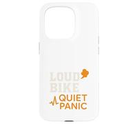 Funny Biker Sensitive Rider Humor Motorcycle Anxiety Gift Case for iPhone 15 Pro
