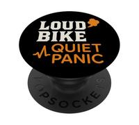 Funny Biker Sensitive Rider Humor Motorcycle Anxiety Gift PopSockets Adhesive PopGrip