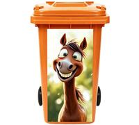 Funny Bin Stickers Animal Decal Large Size Without