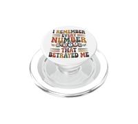 Funny Bingo Game Gambling I Remember Every Number At Bingo PopSockets PopGrip for MagSafe