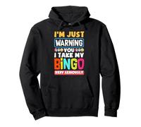 Funny Bingo Lottery Game Night Apparel Favorite Gambling Pullover Hoodie