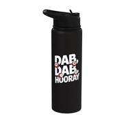 Funny Bingo Player - Dab Dab Hooray Stainless Steel Insulated Water Bottle