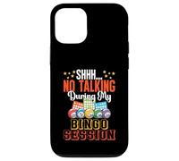 Funny Bingo Tee Shhh No Talking During My Bingo Session Case for iPhone 12/12 Pro