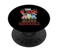 Funny Bingo Tee Shhh No Talking During My Bingo Session PopSockets Adhesive PopGrip