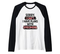 Funny Biology and Lab Science Lover Specimens Joke Raglan Baseball Tee