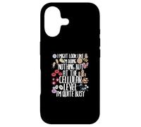 Funny Biology Microbiology Teacher Cellular Botany Molecule Case for iPhone 17