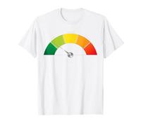 Funny Biology Psychology and Wellness Low Cortisol Gauge T-Shirt