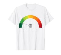 Funny Biology Psychology and Wellness Low Cortisol Gauge T-Shirt