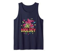Funny Biology Teacher Student Obsessed with Learning Meme Tank Top