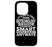 Funny Biotechnology Apparel - Unique Biotechnologies Design Case for iPhone 15 Pro