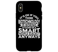 Funny Biotechnology Apparel - Unique Biotechnologies Design Case for iPhone X/XS