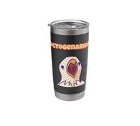 Funny Bird 81st Birthday Octogenarian Stainless Steel Insulated Tumbler