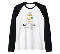 Funny Bird Coffee Quote Sarcastic Nobody Asked You Men Women Raglan Baseball Tee