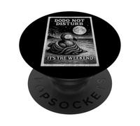Funny Bird Dodo It’s the Weekend Lazy Animal Graphic PopSockets Adhesive PopGrip