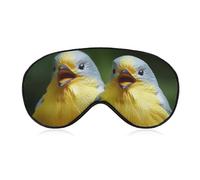 Funny Bird Eye Mask for Women & Men, Breathable & Adjustable Eye Cover, Ultra Soft Sleep Mask, Lightweight Travel Blindfold for Airplane, Nap, Night Sleeping