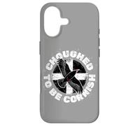 Funny Bird Humour on Cornwall Flag A Proud Cornish Chough Case for iPhone 17