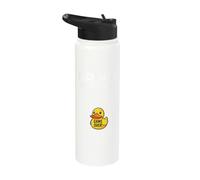 Funny Bird Lover Rubber Duck Game Don’t Look at the Duck Stainless Steel Insulated Water Bottle