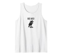 Funny Bird Nerd Watching American Crow Nature Art Tank Top