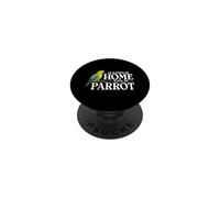 Funny Bird Pet Id Rather Be Home With My Parrot Conure PopSockets Adhesive PopGrip
