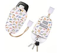 Funny Bird Pull Out Key Case Bird Lover Gift Seed Dealer Key Bag Pouch for Bird Watcher Birds Owner (Seed Key)