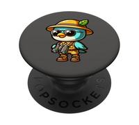 Funny Bird Watching For Bird Watchers Nerd Birdwatcher PopSockets Adhesive PopGrip