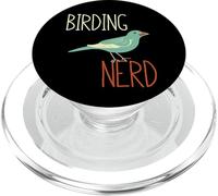 Funny Birder Birding Nerd Birdwatchers PopSockets PopGrip for MagSafe