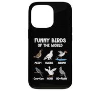 Funny Birds of The World Birding Bird Memes Birdwatching Case for iPhone 13 Pro